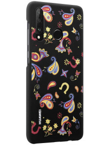 Huawei 51993073 Skyddsväska TPU Skal till Huawei P30 Lite - Flower Black