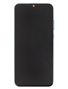 LCD-skärm + Touch Unit + Front Cover Huawei Honor 10 Lite - Himmel blå (Service Pack)