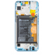 LCD-skärm + beröringsenhet + framsida Huawei Honor 10 Lite - Safirblå (Service Pack)