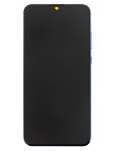 LCD-skärm + beröringsenhet + framsida Huawei Honor 10 Lite - Safirblå (Service Pack)