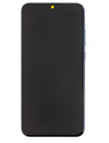 LCD-skärm + beröringsenhet + framsida Huawei Honor 10 Lite - Svart (Service Pack)