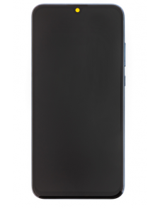 LCD-skärm + beröringsenhet + framsida Huawei Honor 10 Lite - Svart (Service Pack)