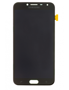 LCD-display + Touch Unit Samsung Galaxy J4 J400 2018 - Svart (Service Pack)