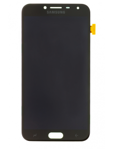 LCD-display + Touch Unit Samsung Galaxy J4 J400 2018 - Svart (Service Pack)