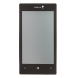 LCD-display + Touch Unit + Front Skal till Nokia Lumia 520 - Svart