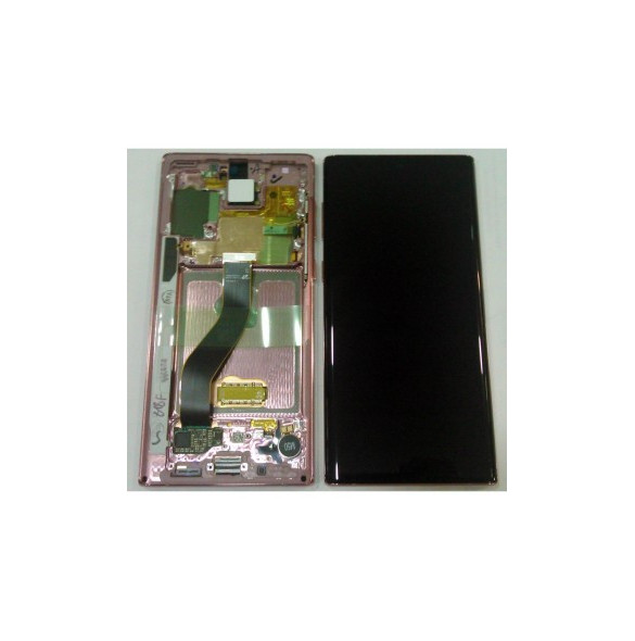 LCD-display + Touch Unit Samsung Galaxy Note 10 N970 - Rosa (Service Pack)