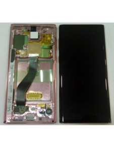LCD-display + Touch Unit Samsung Galaxy Note 10 N970 - Rosa (Service Pack)