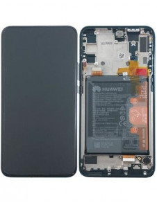 LCD-skärm + beröringsenhet + framsida Huawei P Smart Z - Grön (Service Pack)