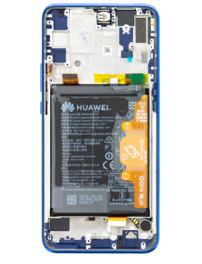LCD-display + beröringsenhet + framsida Huawei P Smart Z - Blå (Service Pack)