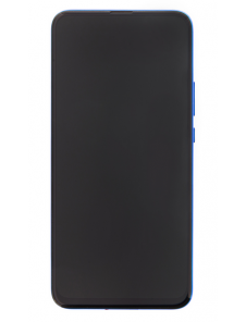 LCD-display + beröringsenhet + framsida Huawei P Smart Z - Blå (Service Pack)