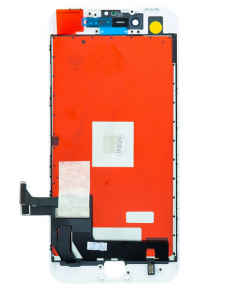 LCD display + Touch Unit klass A iPhone 8 - Vit