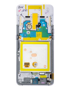 LCD-display + Touch Unit Samsung Galaxy A80 A805F - Silver (Service Pack)