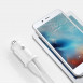 Baseus Grain Billaddare Mini Universal Smart Billaddare 2x USB 3.1A - Vit (CCALL-ML02)