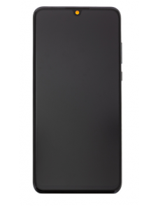 LCD-skärm + pekdon + framsida Huawei P30 Lite - Svart (Service Pack)