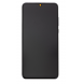 LCD-skärm + pekdon + framsida Huawei P30 Lite - Svart (Service Pack)