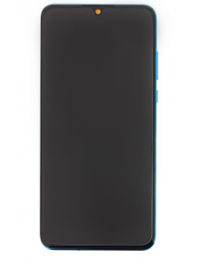 LCD-display + Touch Unit + Framsida Huawei P30 Lite - Blå (Service Pack)