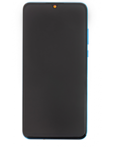 LCD-display + Touch Unit + Framsida Huawei P30 Lite - Blå (Service Pack)
