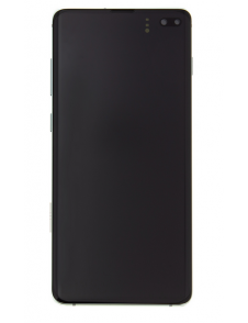 LCD-skärm + Touch Unit Samsung Galaxy S10 Plus G975 - Prism green (Service Pack)