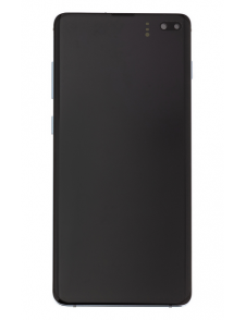 LCD-display + Touch Unit Samsung Galaxy S10 Plus G975 - Prism blå (Service Pack)