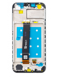 LCD Display + Touch Unit + frontluckan Huawei Honor 8S - Svart