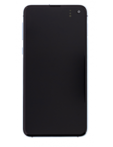 LCD-skärm + Touch Unit Samsung Galaxy S10e G970  - Blå (Service Pack)
