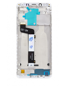 LCD-skärm + beröringsenhet + framsida för Xiaomi Redmi Note 5 - Vit