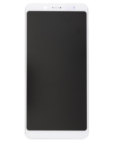 LCD-skärm + beröringsenhet + framsida för Xiaomi Redmi Note 5 - Vit