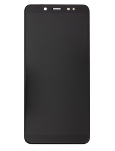 LCD-display + Touch Unit + Framsida för Xiaomi Redmi Note 5 - Svart