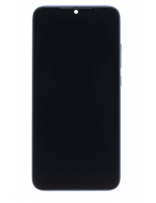 LCD-skärm + beröringsenhet + framsida för Xiaomi Redmi 7 - Blå