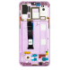 LCD-display + Touch Unit + Framsida för Xiaomi Mi 9 - Lila