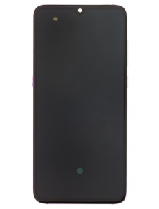 LCD-display + Touch Unit + Framsida för Xiaomi Mi 9 - Lila