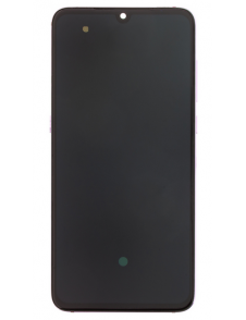 LCD-display + Touch Unit + Framsida för Xiaomi Mi 9 - Lila