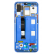 LCD-display + Touch Unit + Framsida för Xiaomi Mi 9 - Blå