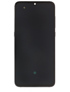 LCD-display + Touch Unit + Framsida för Xiaomi Mi 9 - Svart