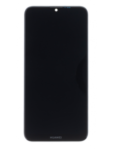 LCD-display + Touch Unit + Framsida Huawei Y7 2019 - Röd