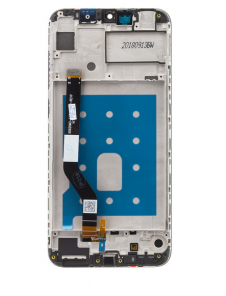 LCD-display + Touch Unit + Framsida Huawei Y7 2019 - Röd