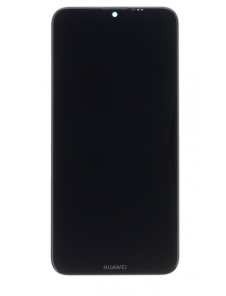 LCD-display + beröringsenhet + framsida Huawei Y7 2019 - Blå