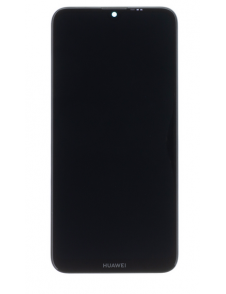 LCD-display + beröringsenhet + framsida Huawei Y7 2019 - Blå