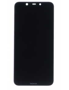 Touch Unit + LCD-display Nokia 8.1 - Svart