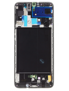 LCD-display + Touch Unit Samsung Galaxy A70  A705 - Svart (Service Pack)