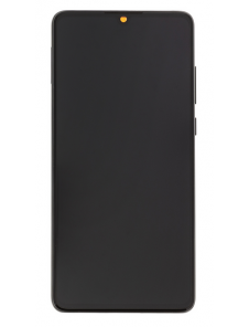 LCD-skärm + beröringsenhet + framsida Huawei P30 - Svart (Service Pack)