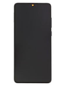 LCD-skärm + beröringsenhet + framsida Huawei P30 - Svart (Service Pack)