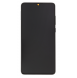 LCD-skärm + beröringsenhet + framsida Huawei P30 - Svart (Service Pack)