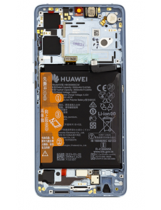 LCD-skärm + beröringsenhet + framsida Huawei P30 - Andningskristall (servicepack)