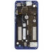 LCD-skärm Touch Unit Framsida för Xiaomi Mi 8 Lite - Blå (Service Pack)