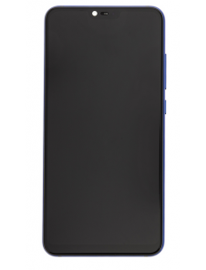 LCD-skärm Touch Unit Framsida för Xiaomi Mi 8 Lite - Blå (Service Pack)