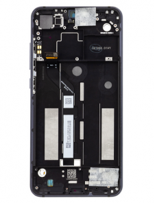 LCD-skärm Touch Unit Front Cover för Xiaomi Mi8 Lite - Grå (Service Pack)