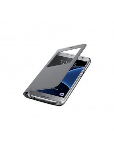 Samsung EF-CG930PBE S-View Case Vikbart Fodral Till Samsung Galaxy S7 - Svart