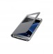 Samsung EF-CG930PBE S-View Case Vikbart Fodral Till Samsung Galaxy S7 - Svart