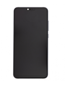LCD-skärm Touch Unit Front Cover för Xiaomi Mi8 Lite - Grå (Service Pack)